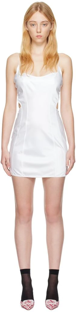 Anna October SSENSE Exclusive White Vivienne Minidress 1