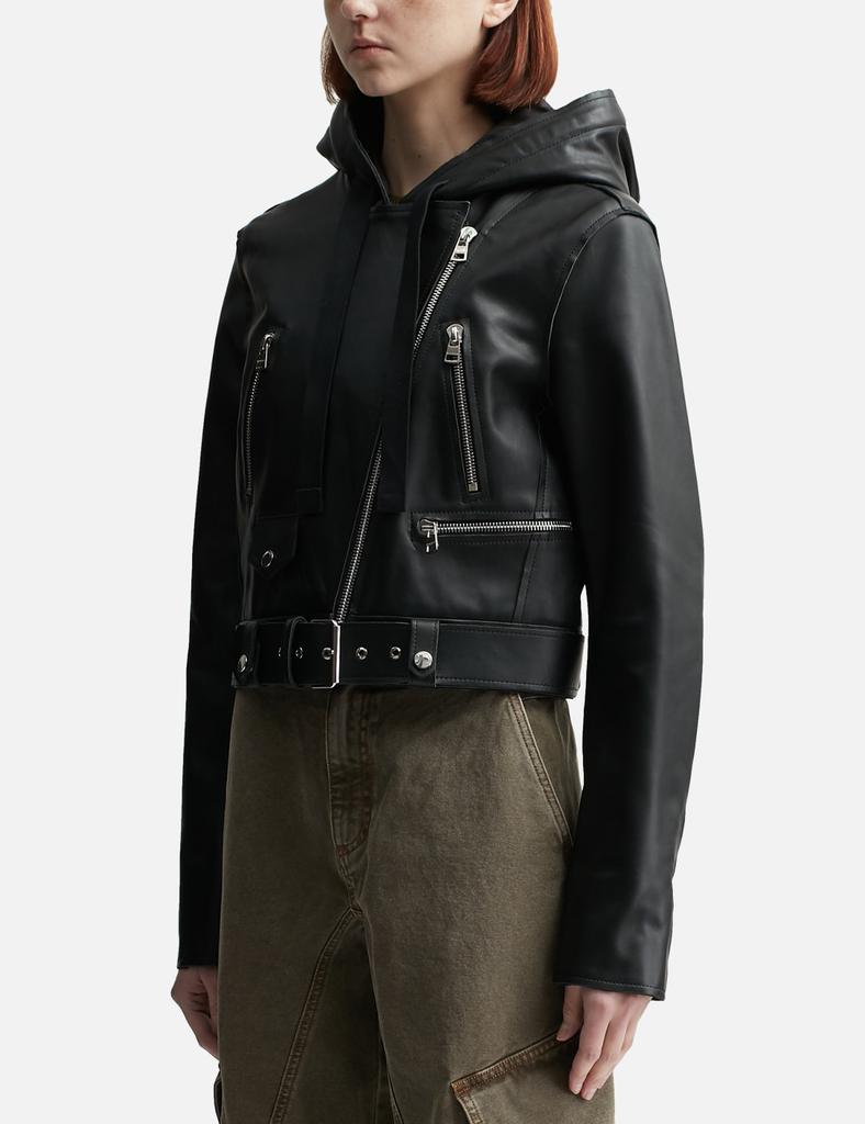 JW Anderson Hooded Biker Jacket