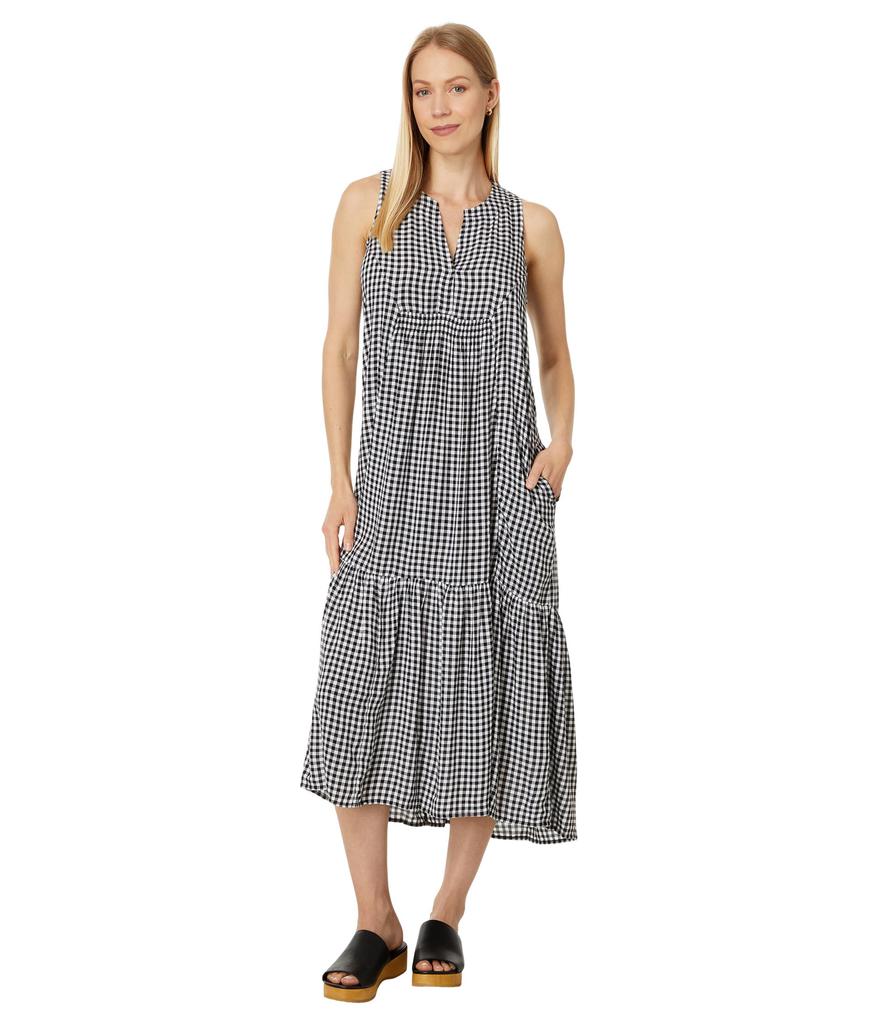 NIC+ZOE Drapey Gingham Dress