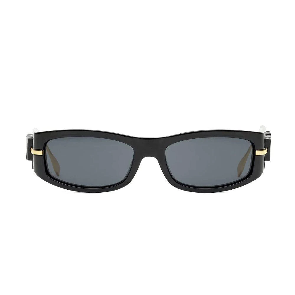 Fendi Eyewear Fendi Eyewear Rectangular Frame Sunglasses 1
