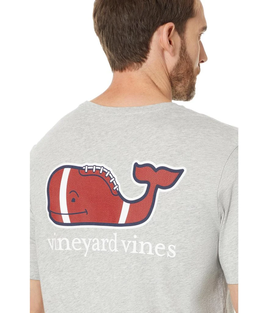 Vineyard Vines Football Whale Short Sleeve Pocket Tee 3