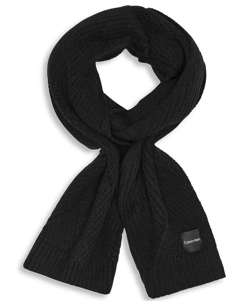 Calvin Klein Modern Bias Rib Scarf 3