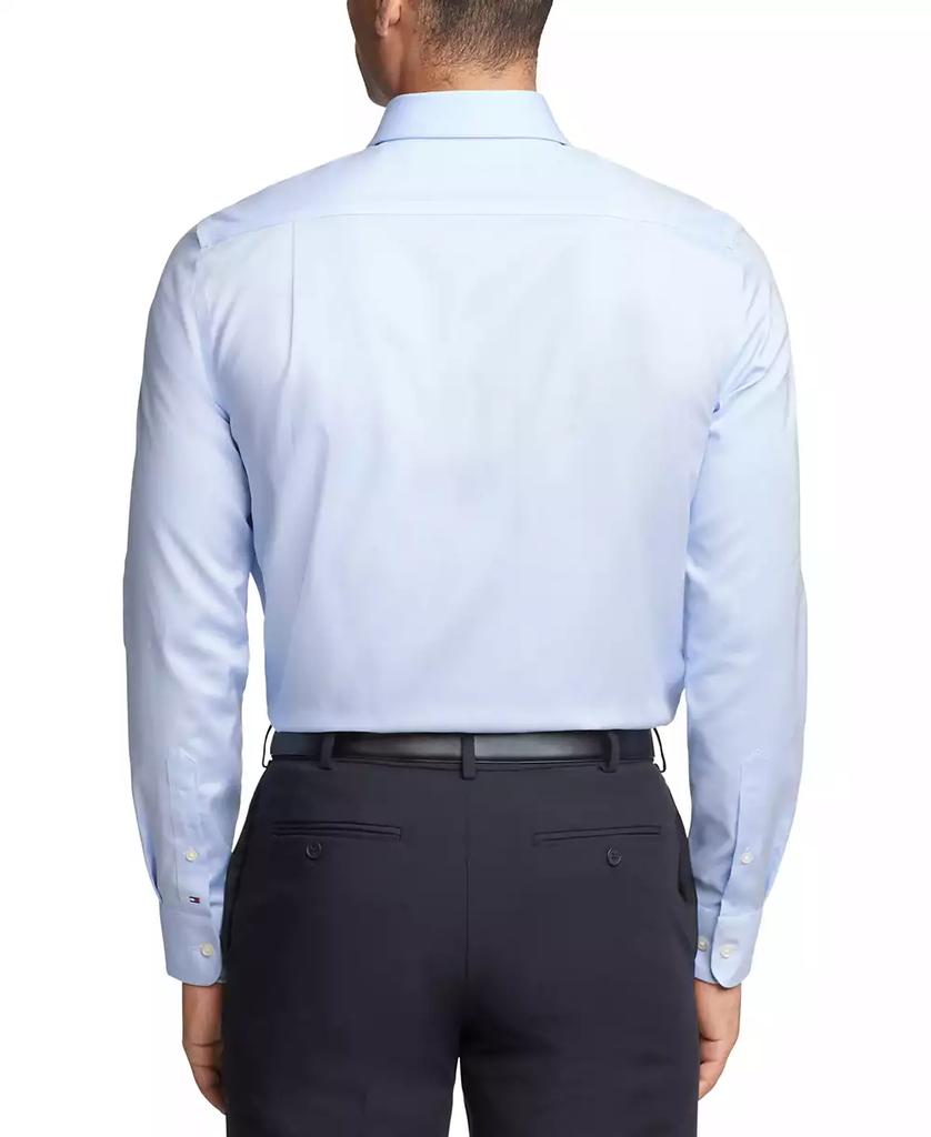 Tommy Hilfiger Men's TH Flex Essentials Wrinkle Free Stretch Dress Shirt, Regular & Slim Fit