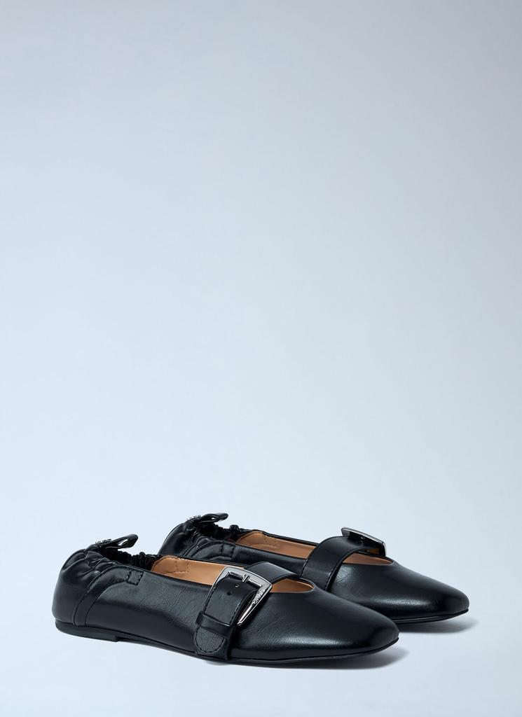 Ganni Butterfly Stap Ballerina Flats