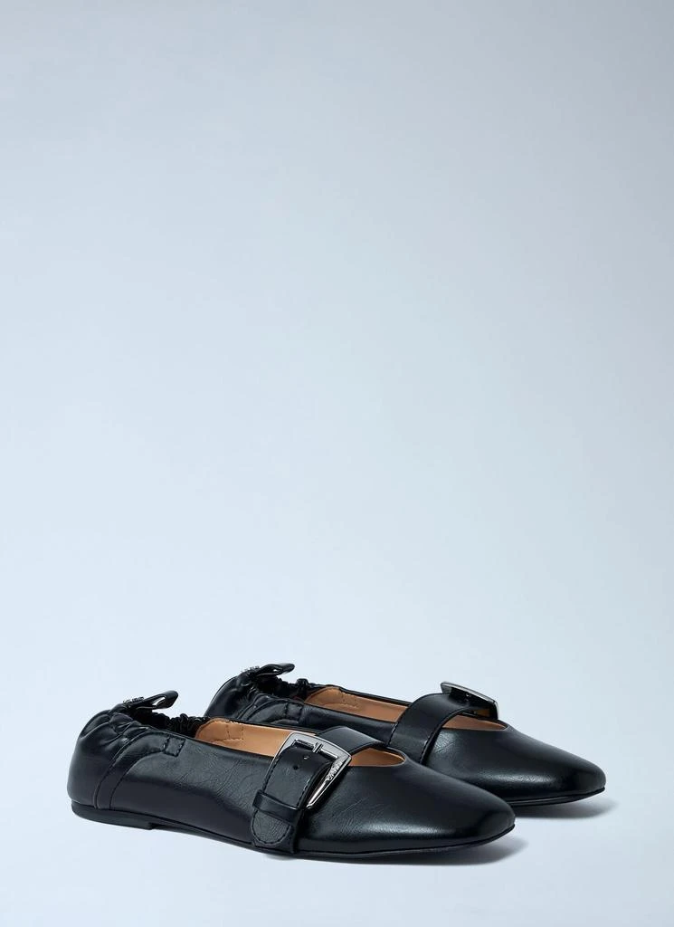 Ganni Butterfly Stap Ballerina Flats 2