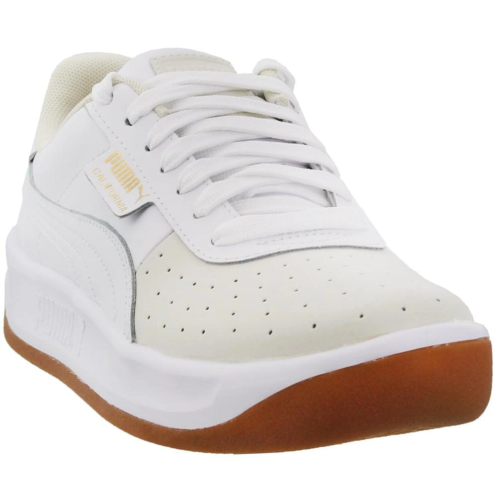 Puma California Exotic Perforated Lace Up Sneakers