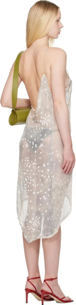 Paloma Wool Gray Tea Midi Dress 3