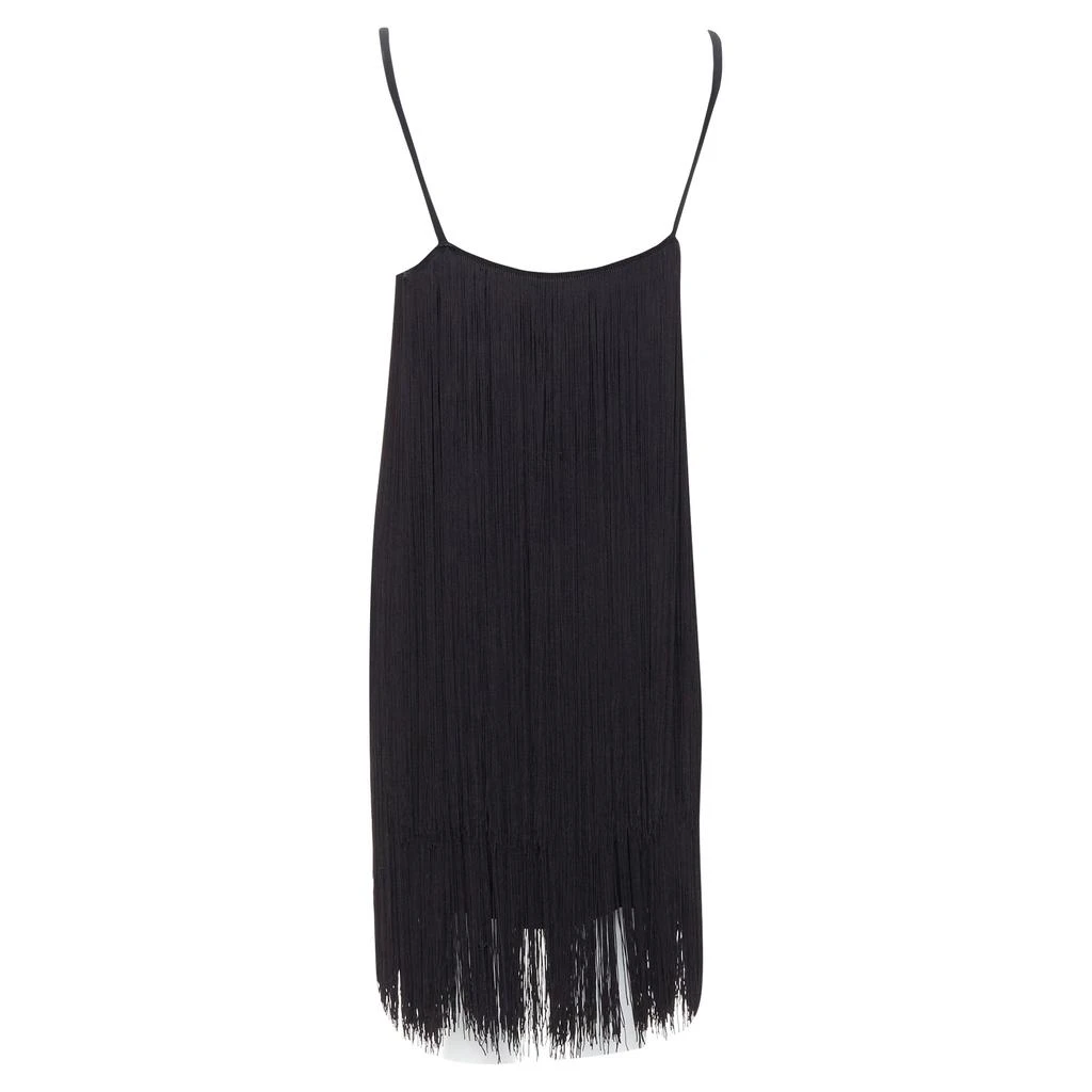 Raey Cocktail Tiered Fringe Flapper Dress 5