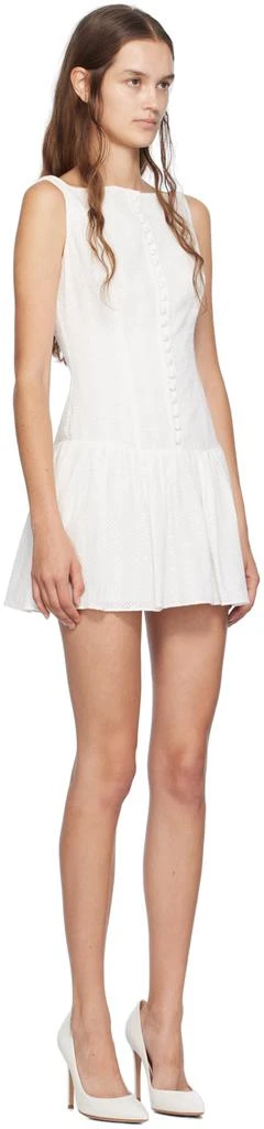 Mirror Palais White Kissing Booth Minidress 2