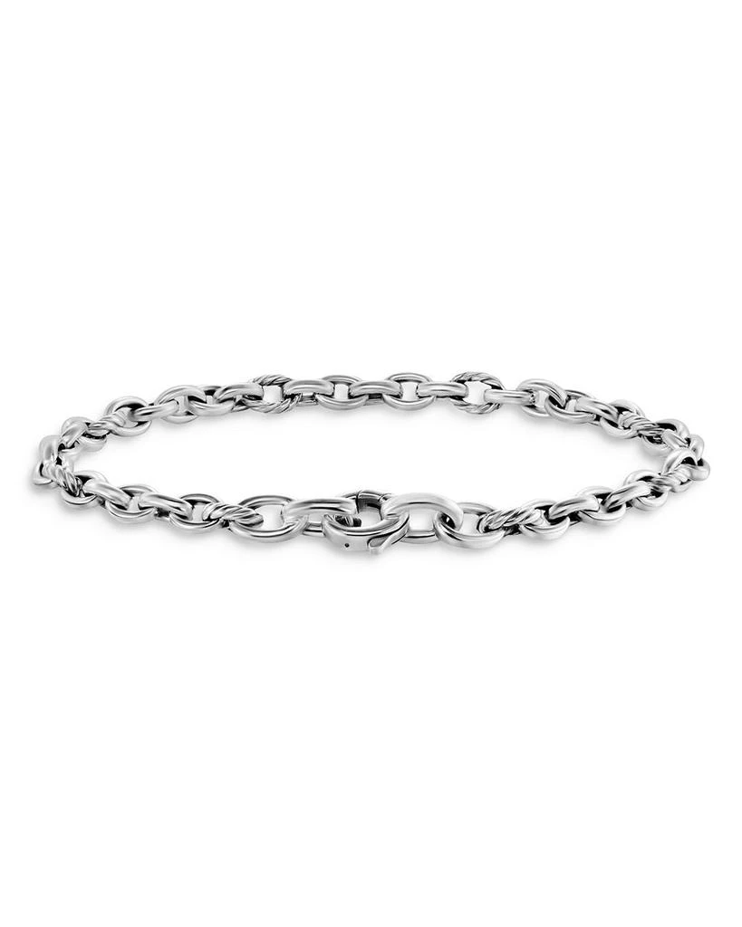 David Yurman DY Mercer Petite Chain Bracelet in Sterling Silver, 4.5mm 4