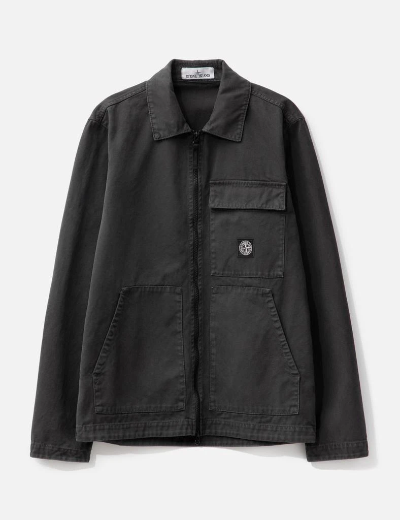 Stone Island Garment Dyed Overshirt 1