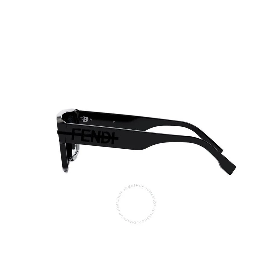 Fendi Grey Browline Men's Sunglasses FE40091U 01A 54 3