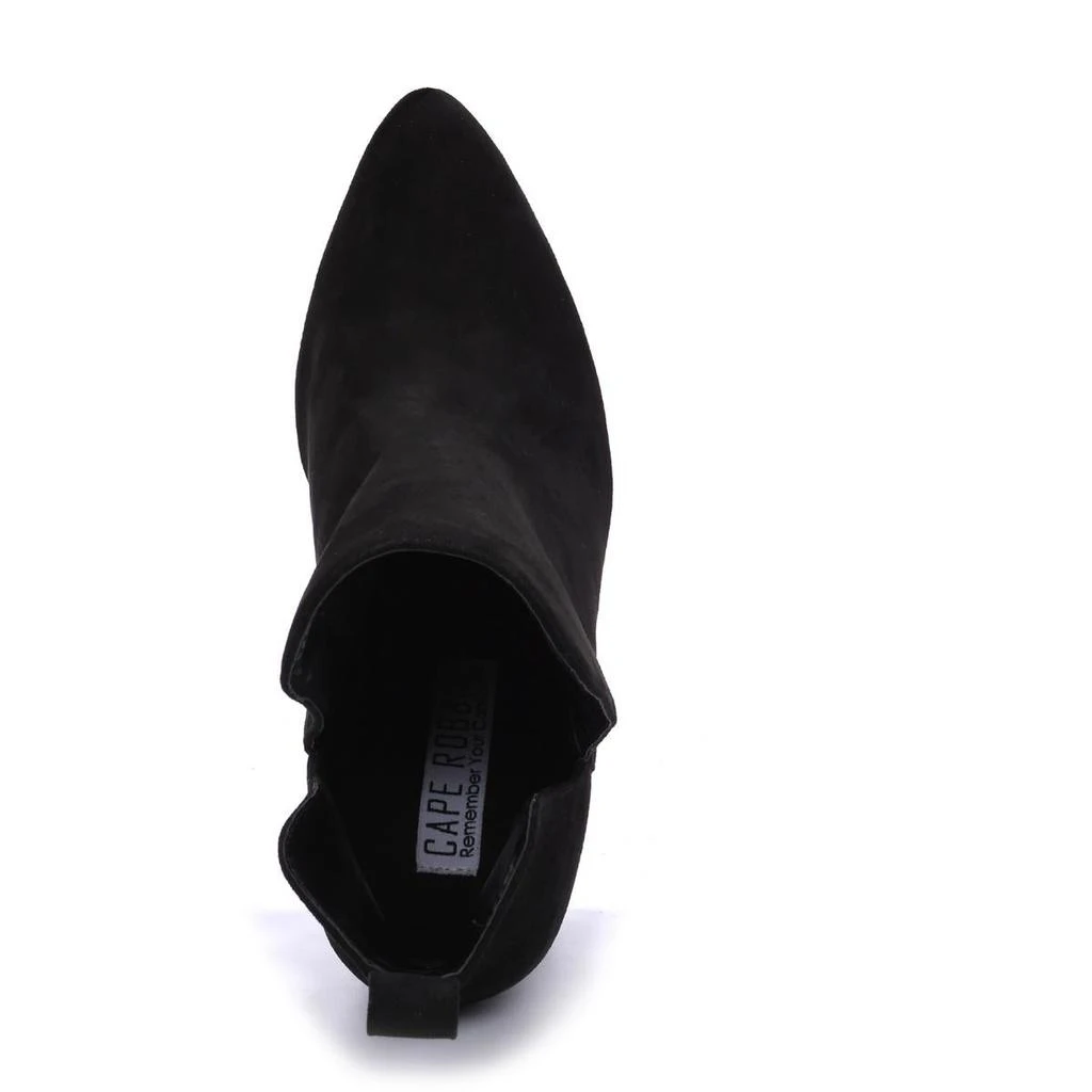 Cape Robbin Blythe Womens Pointed Toe Pull On Ankle Boots 3