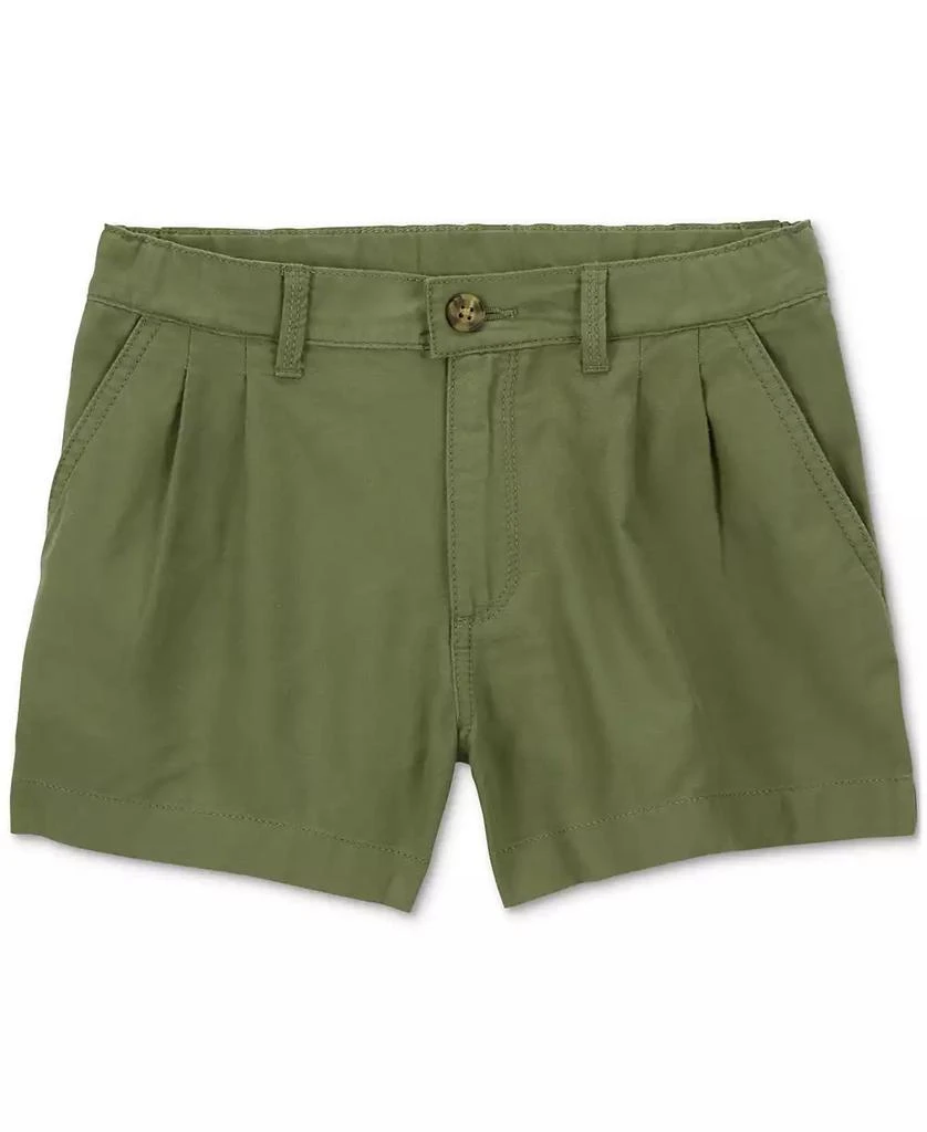 Carter's Little & Big Girls Pleated Twill Shorts 1