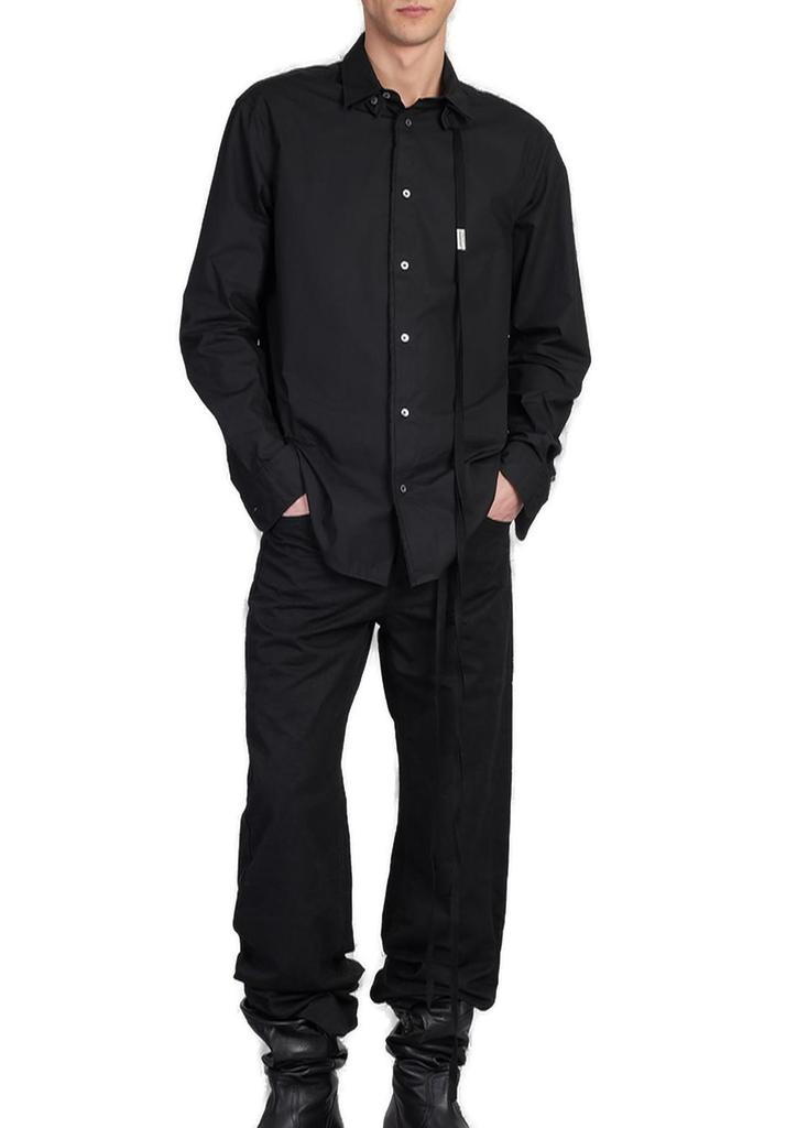 Ann Demeulemeester Haaken Frayed Shirt – On Sale Now with Up to 54