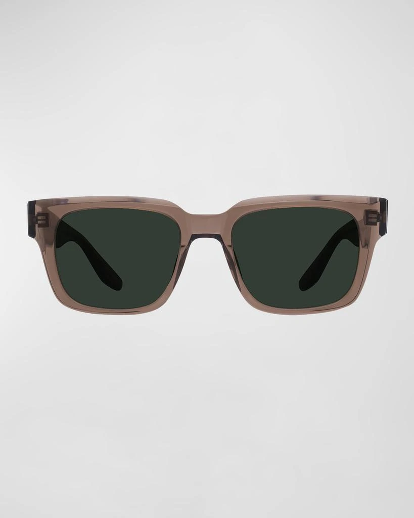 Barton Perreira Men's Zander Plastic Rectangle Sunglasses 3