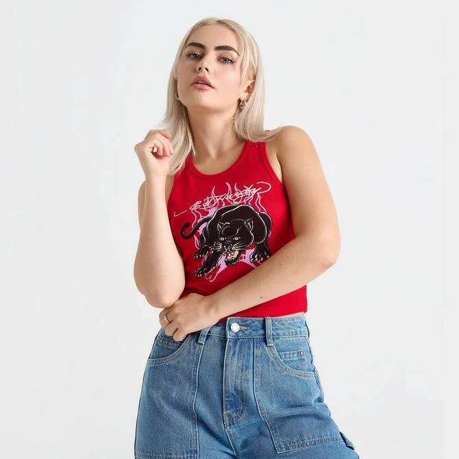 Ed Hardy Women's Ed Hardy Panther Rib Tank 3