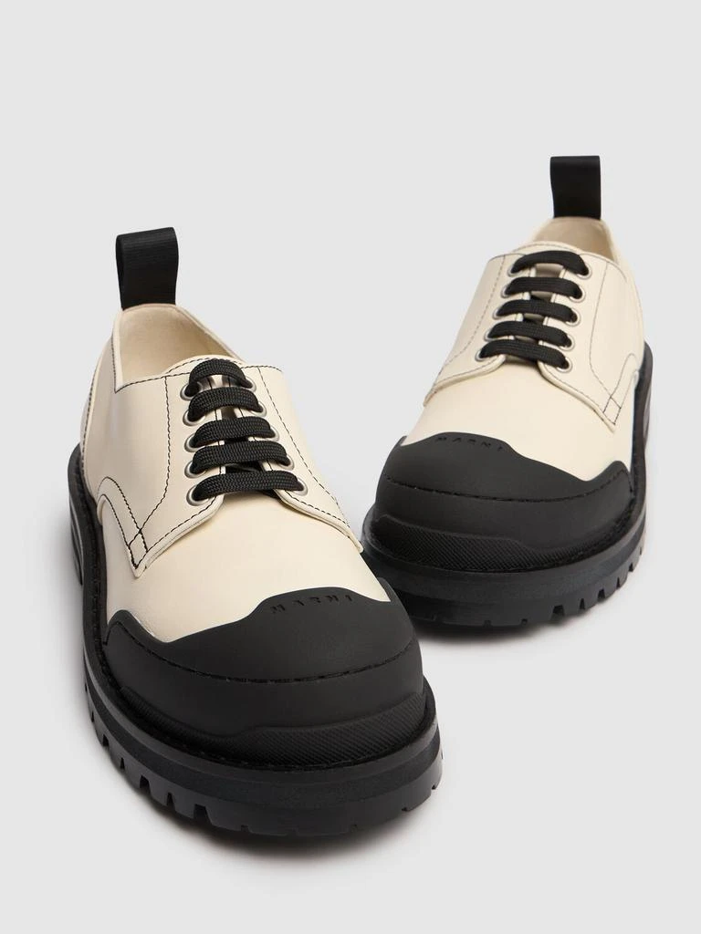 MARNI 35mm Dada Leather Derby Shoes 2