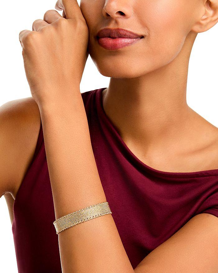 Alberto Amati 14K Yellow Gold Mesh Rope Bracelet