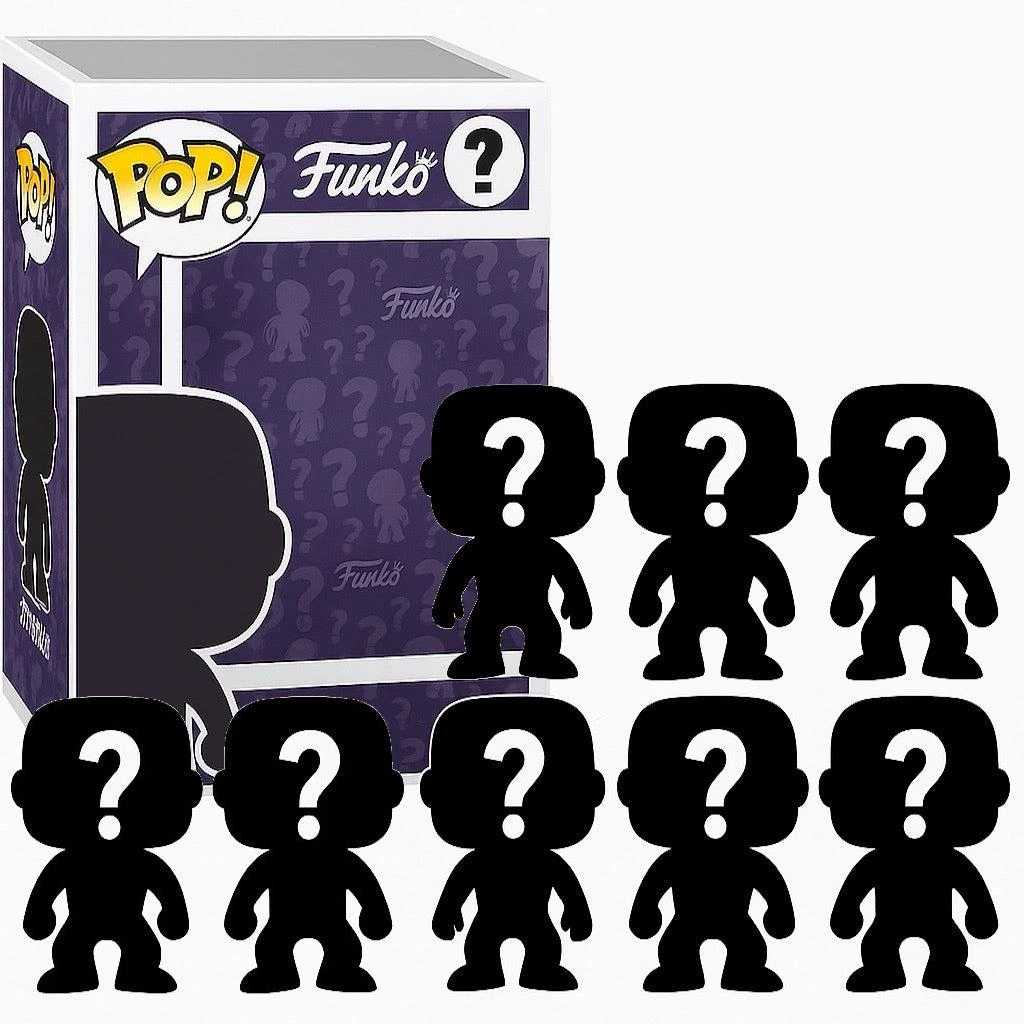 Funko Pack of 8 Surprise Mystery Pop! Randomly Selected