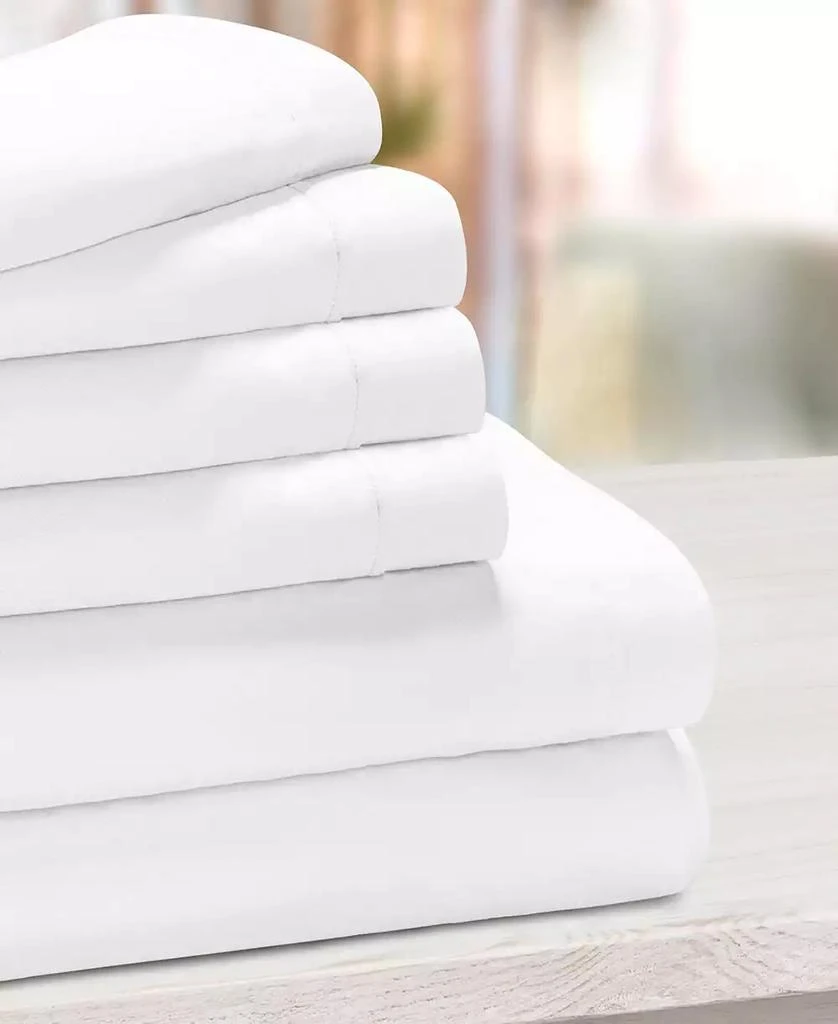 Superior 1000 Thread Count Cotton Blend Solid Deep Pocket Bed Sheet Set 1