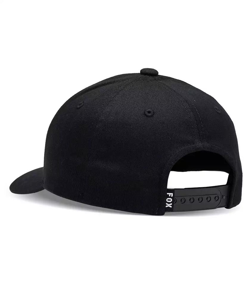 Fox Youth Black Head 110 Structured Adjustable Hat