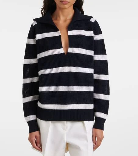 Jardin des Orangers Wool and cashmere sweater 6