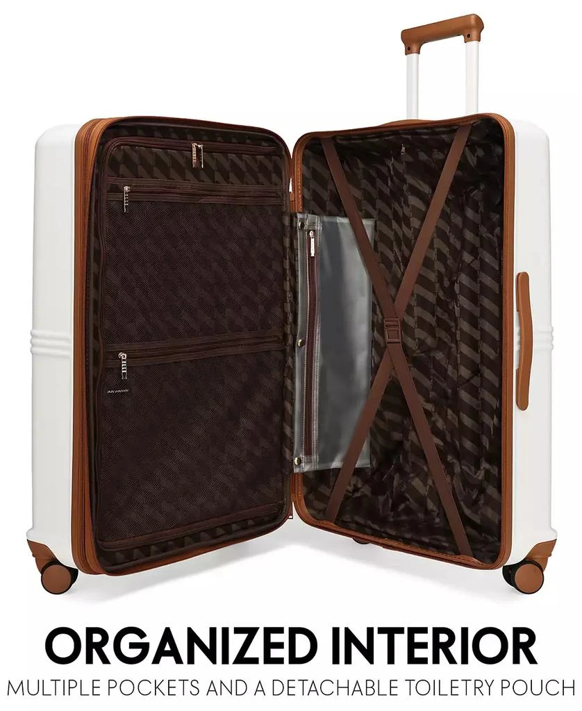 ELLE Expedition 3-Piece Expandable Retro Spinner Luggage Set 6