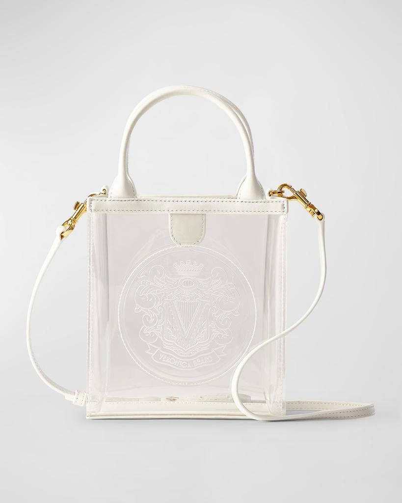 VERONICA BEARD Small Crest Clear Tote Bag 1