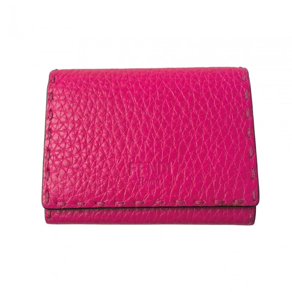 Fendi Leather Card Case (Pre-Owned)