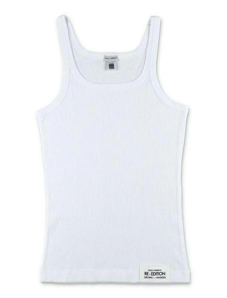 Dolce & Gabbana SOFT RAFFIA D&G TANK TOP 1