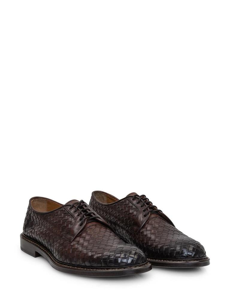 Doucal'S Doucal'S Braided Derby Laced Shoes