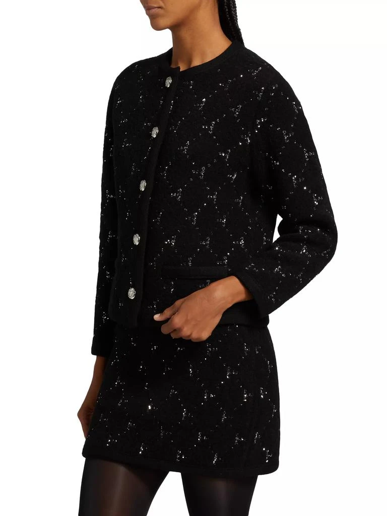 Kobi Halperin Rue Embellished Crewneck Cardigan 4