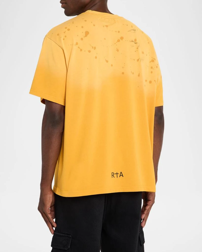 RTA Men's Colin Degrade Palm Logo Graphic T-Shirt 3