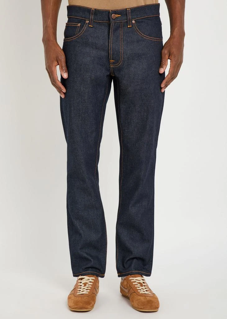 Nudie Jeans Solid Ollie slim straight-leg jeans 2