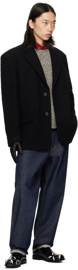 Handsome Stockholm Black Statement Perforated Gloves 3