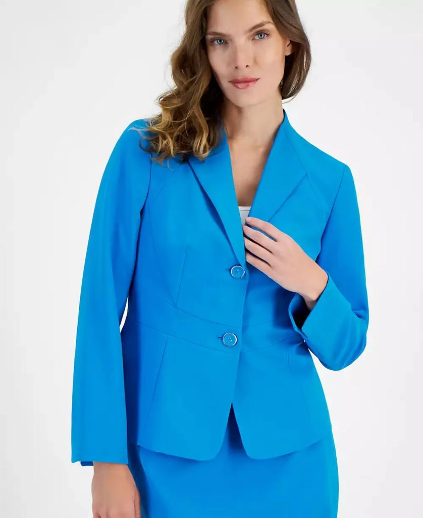 Le Suit Two-Button Jacket & Pencil Skirt Suit Set, Regular & Petite 3