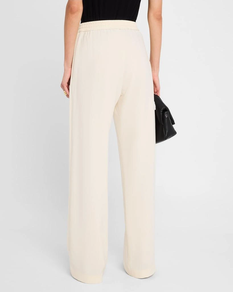 Enza Costa Crepe Drawstring Resort Pants 3