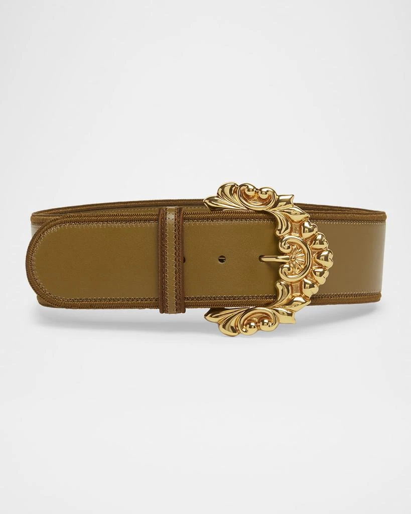 ETRO Leather Maxi Belt 1