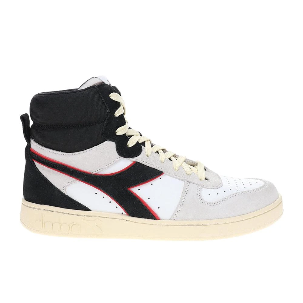 Diadora Magic Basket Mid Suede Lace Up Sneakers