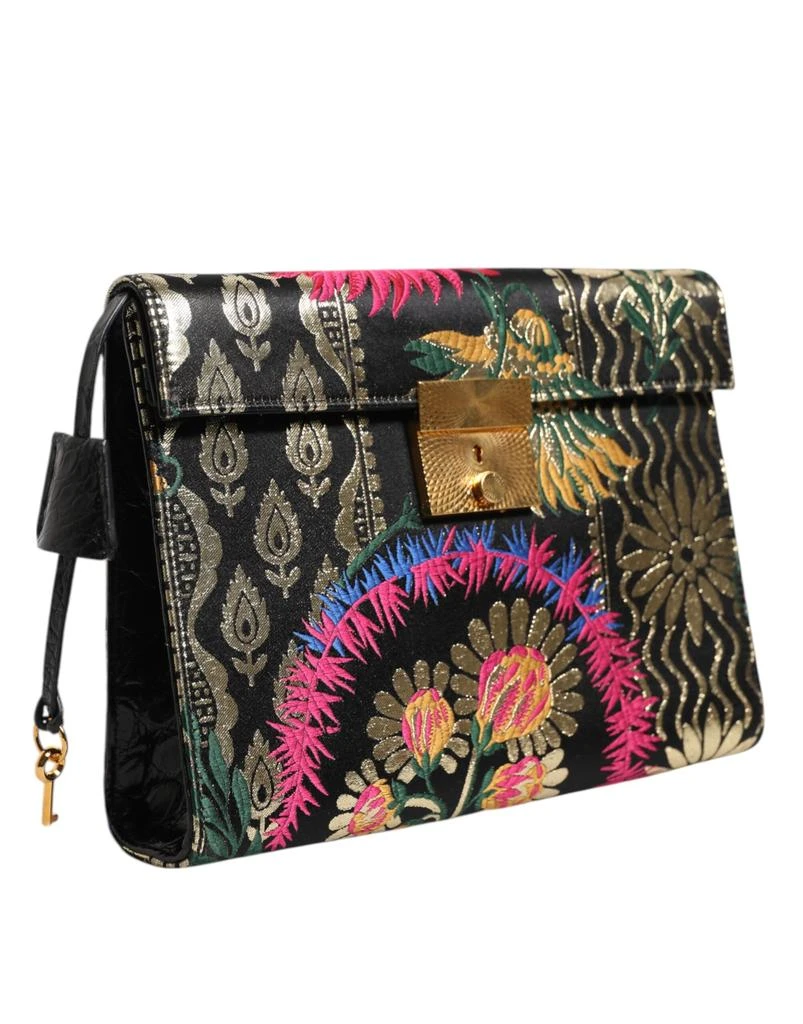 Dolce 
Gabbana Jacquard Floral Document Briefcase Women
s Bag 2