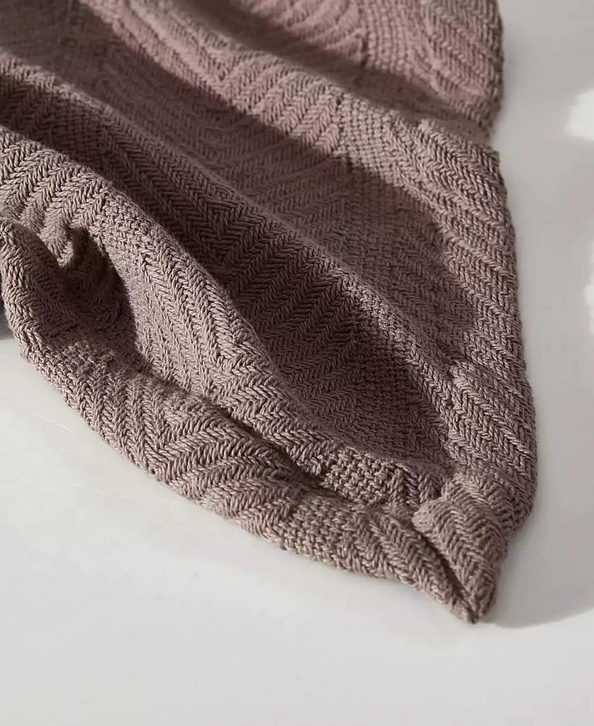 Eddie Bauer CLOSEOUT! Herringbone Solid Blanket 5