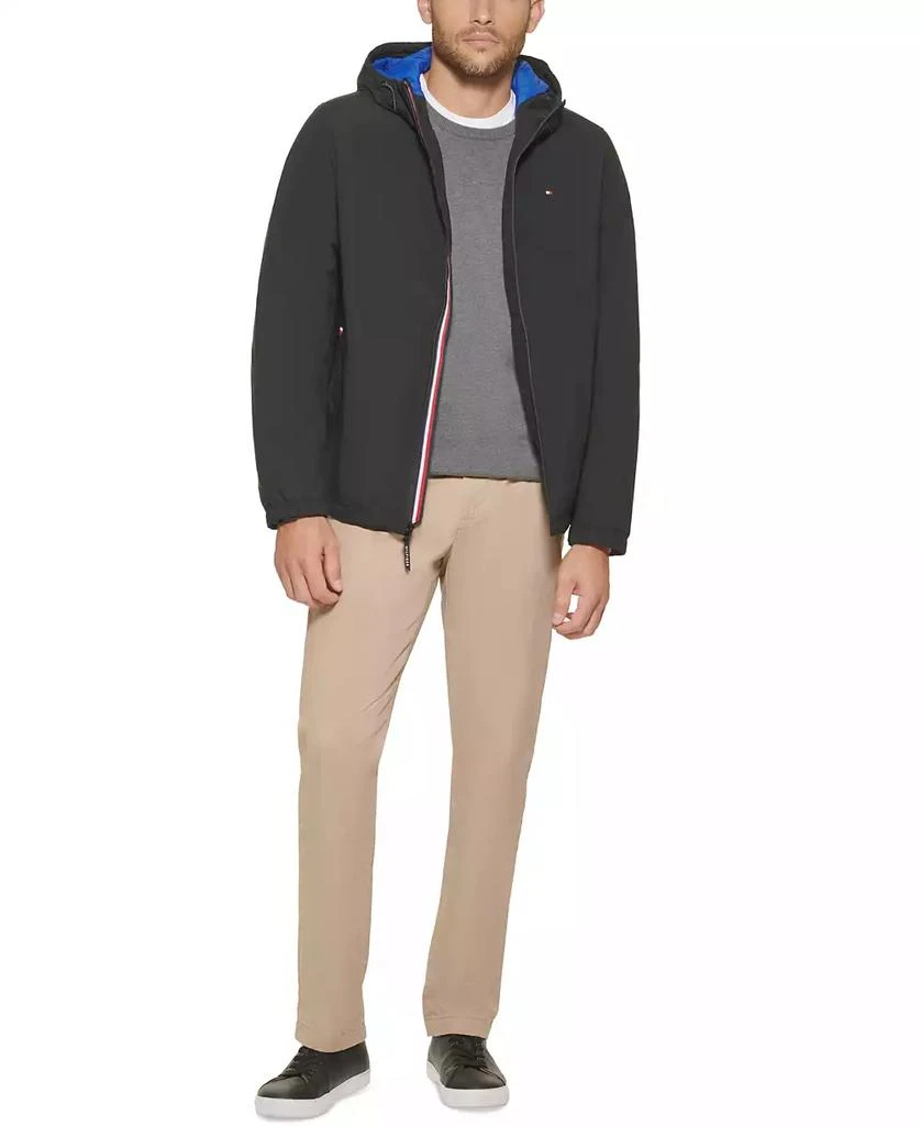 Tommy Hilfiger Men's Lightweight Stretch Rain Jacket 6