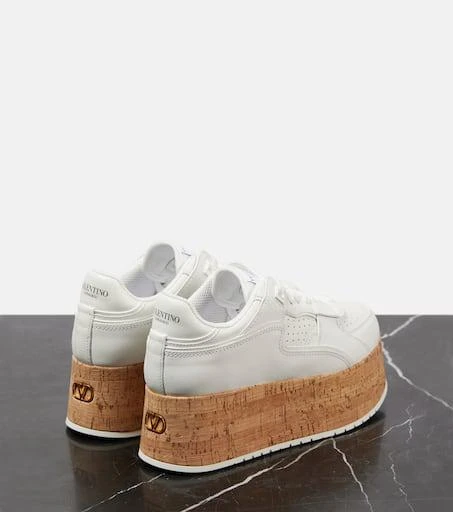 Valentino Freedots XL leather platform sneakers 2
