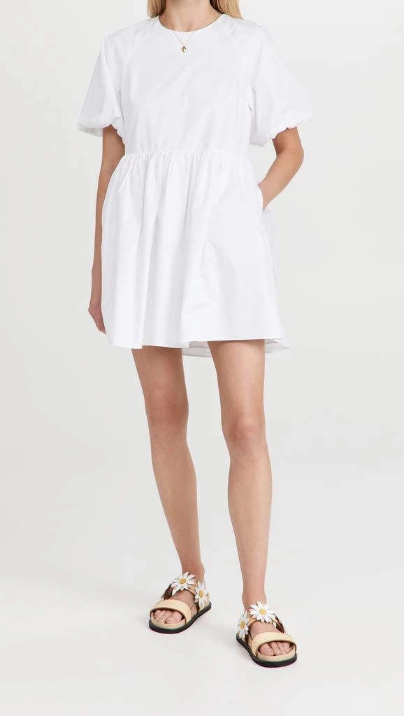 English Factory Short Balloon Sleeve Mini Dress 1