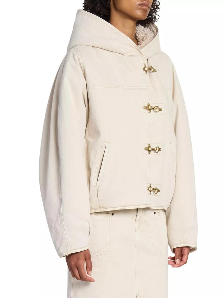 Isabel Marant Biane Sherpa-Lined Jacket 4