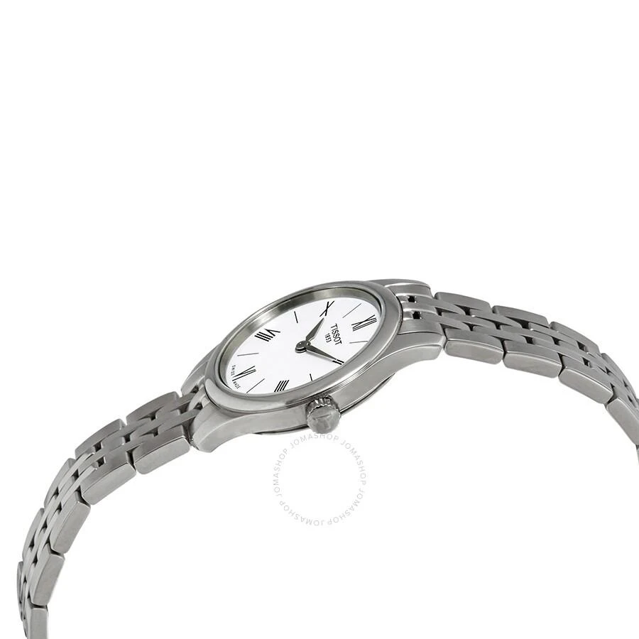 Tissot Tradition Thin White Dial Ladies Watch T0630091101800 2