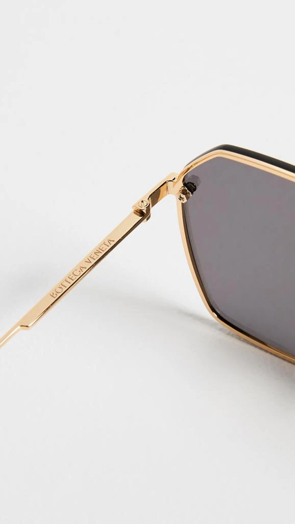 Bottega Veneta Oversized Geometric Aviators 7
