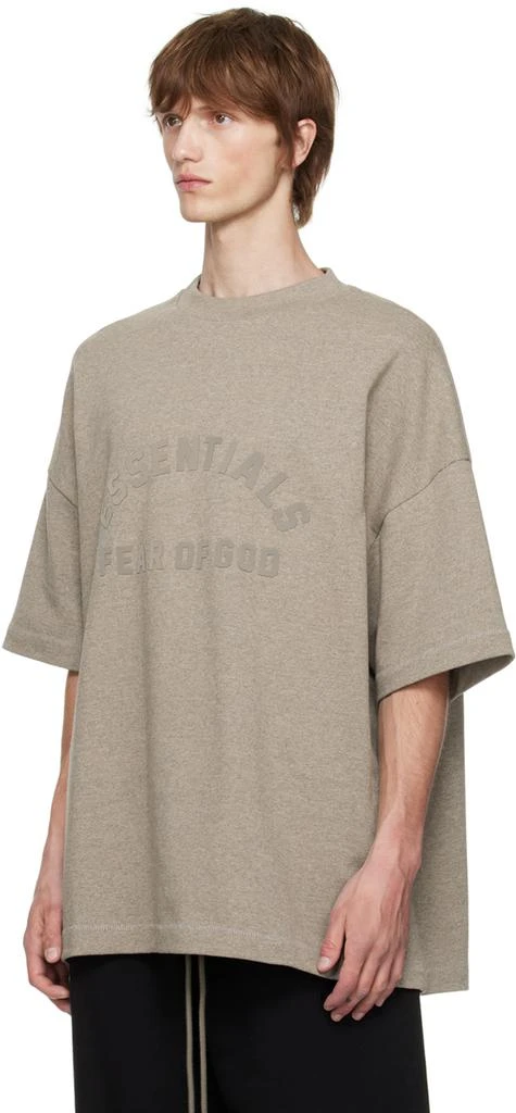Essentials Gray Bonded T-Shirt 4