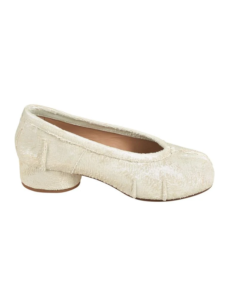 MAISON MARGIELA Cleft Toe Block Heel Ballerinas 1